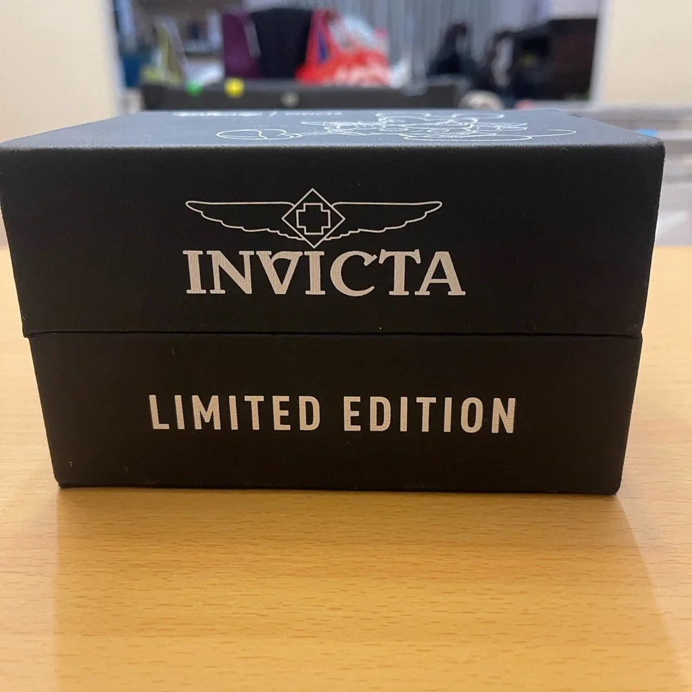 Invicta Disney Chronograph Quartz 3 Hand Blue Dial Ref 27377 47mm Men’s Watch - Picture 7 of 15